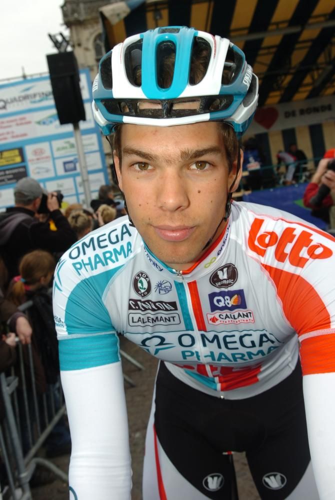 Debusschere (Omega Pharma-Lotto) at the Three Days of De Panne in 2011
