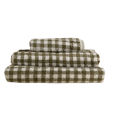 M&amp;amp;S gingham towels