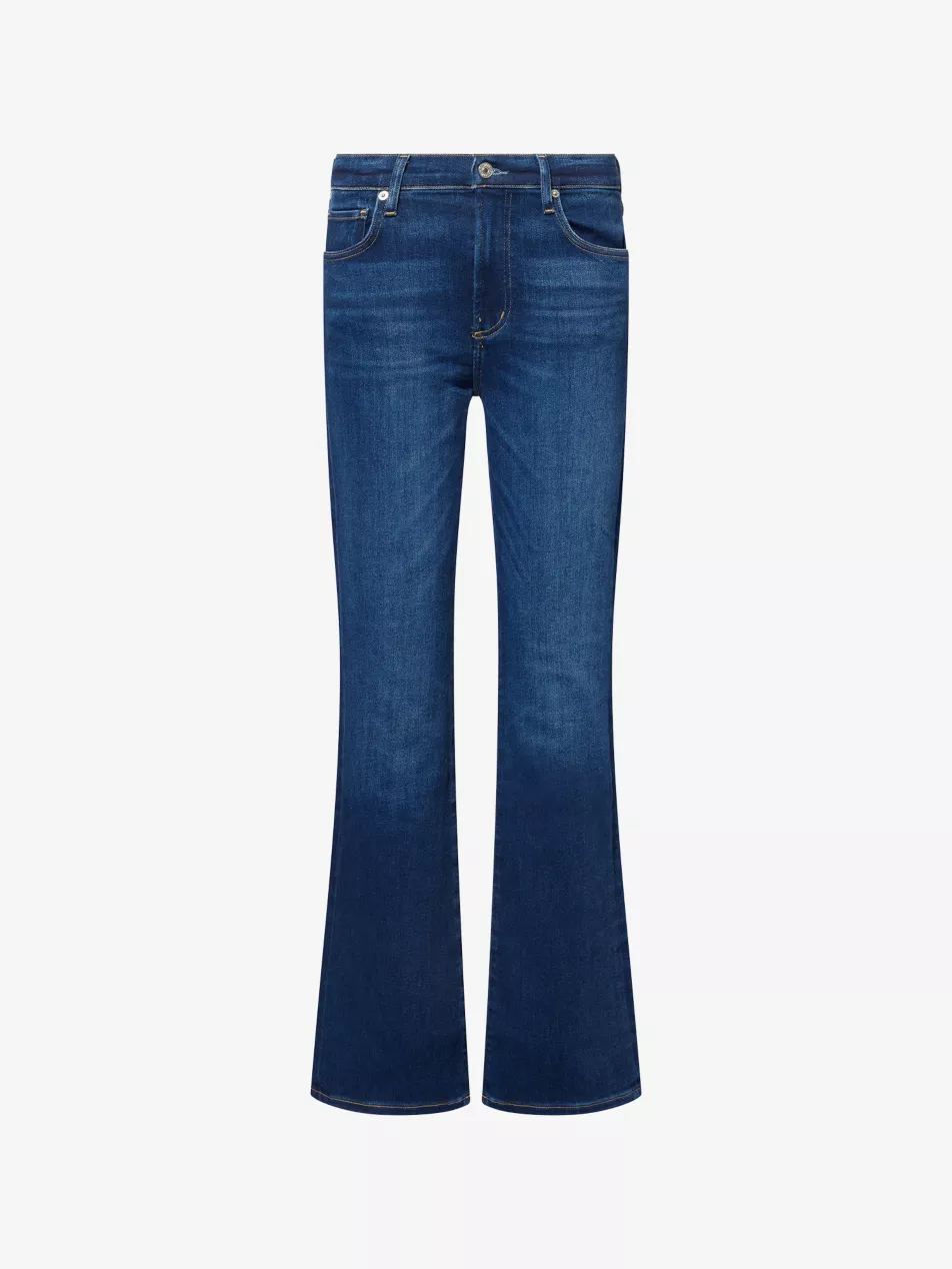 Lilah High-Rise Stretch-Denim Blend Jeans - 23