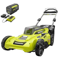 Ryobi 40V cordless lawn mower (battery and charger inc): $299