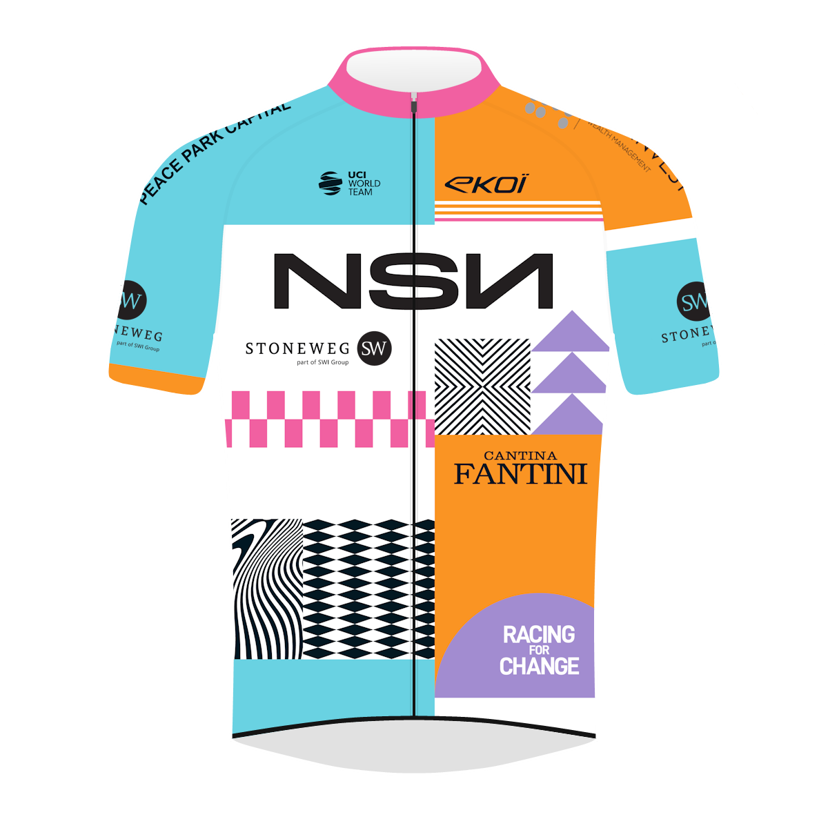 NSN Cycling jersey graphic