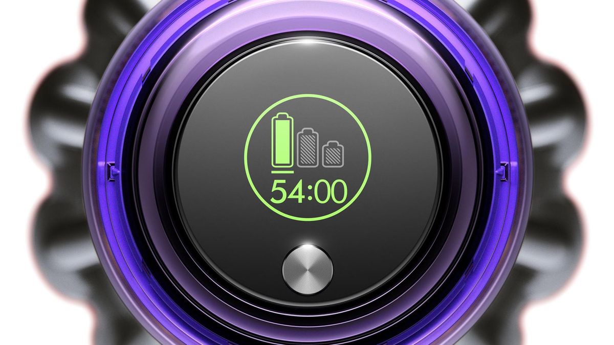 Dyson V11 display