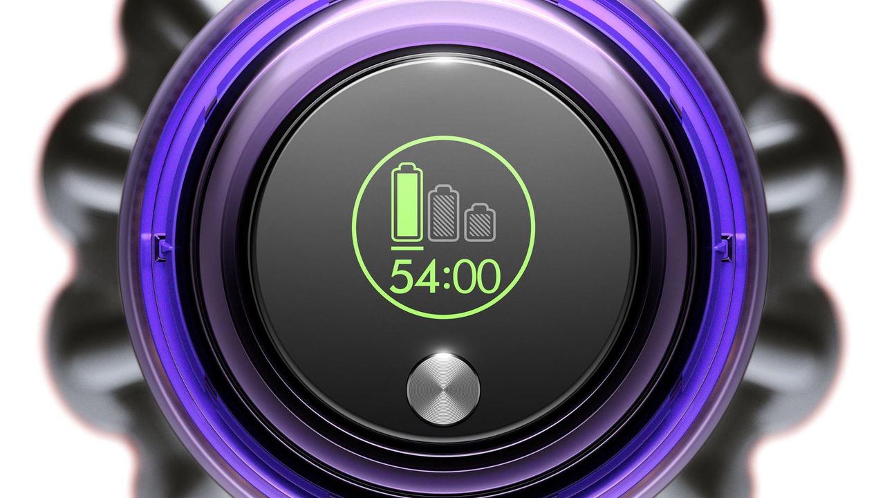 Dyson V11 display