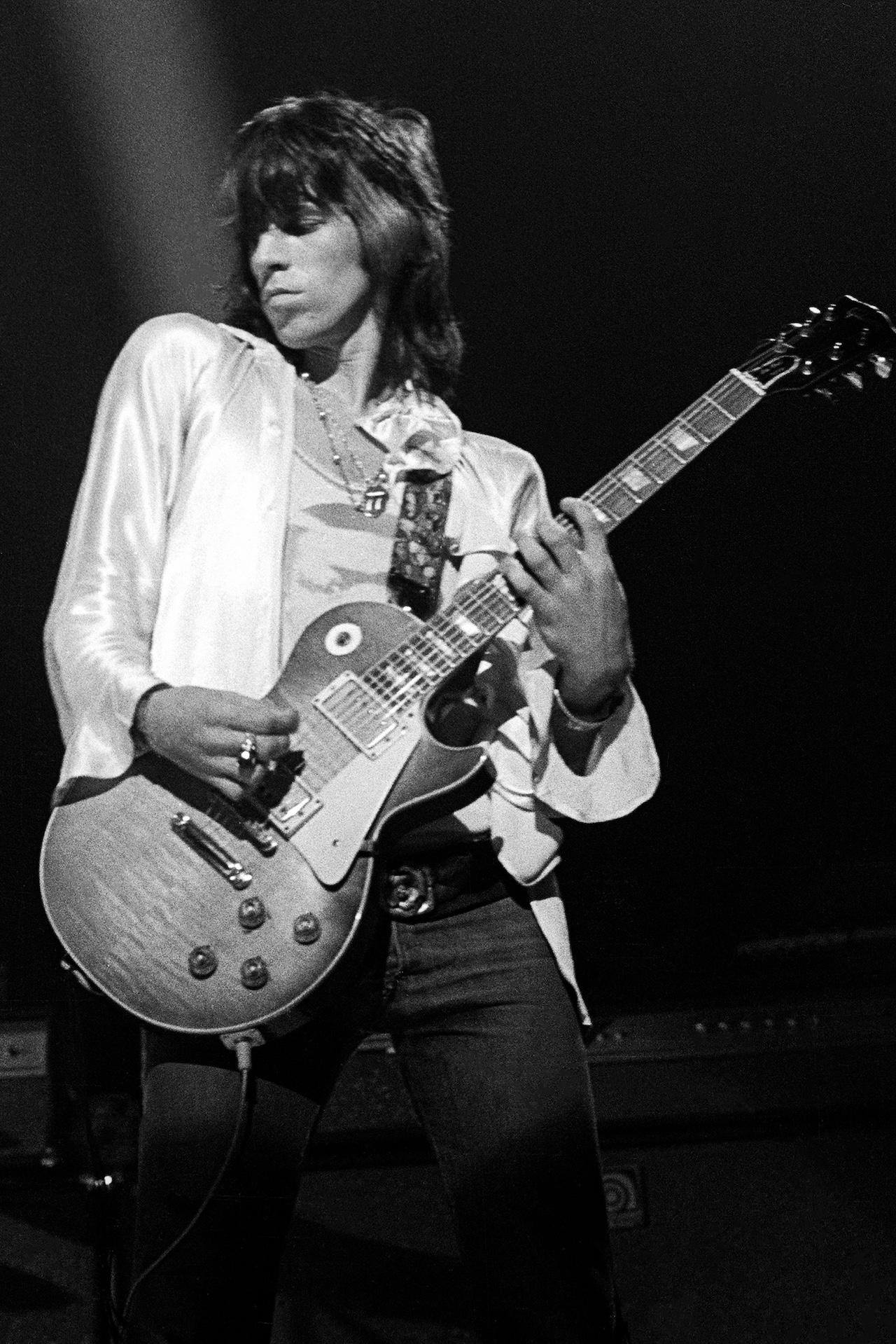 Keith Richards at Winterland, San Francisco, CA. on October 15, 1983.