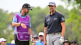 Paul Tesori and Webb Simpson at the 2023 Valspar Championship