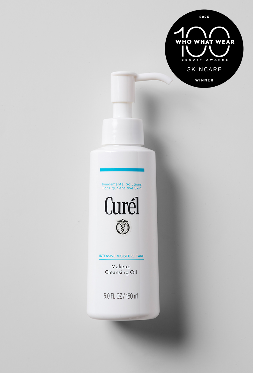Curel Japanese Skin Care Makeup Cleansing Oil for Face, Oil-Based Makeup Remover for Dry, Sensitive Skin, Fragrance Free Facial Cleansing Oil, 5 Oz