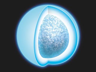 It’s theorised that white dwarfs’ cores may crystallise as they age