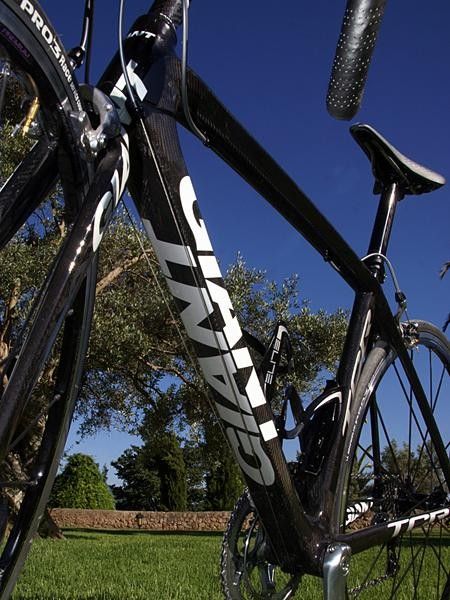 Naturally, the giant down tube also provides plenty of room