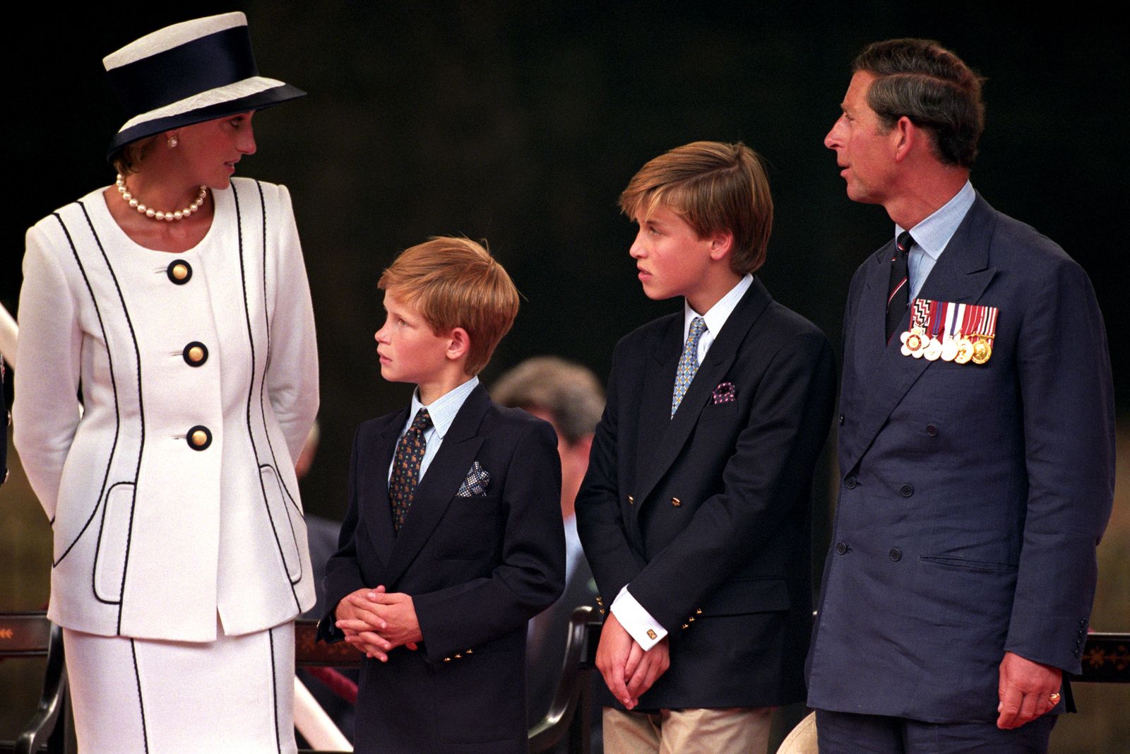 Prince William Surprises Princess Diana Fans Outside Kensington Palace