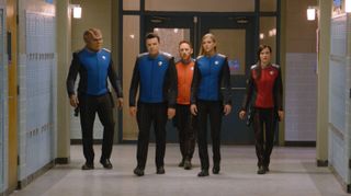  A scene from season 3, episode 3 of "The Orville."