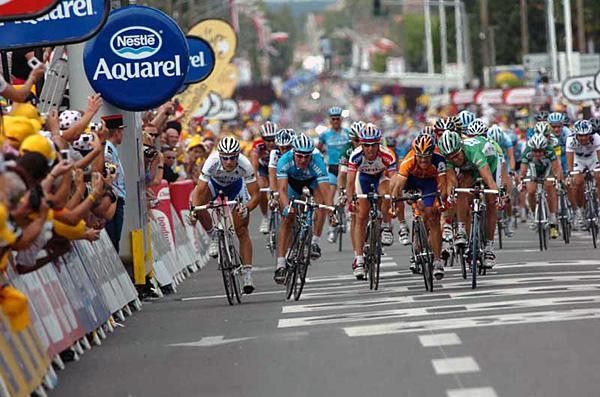 The finish