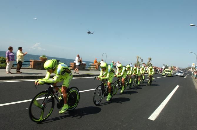 Vini Fantini take on the team time trial