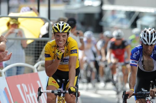 Sylvain Chavanel (Quick Step) paid for his heroics yesterday