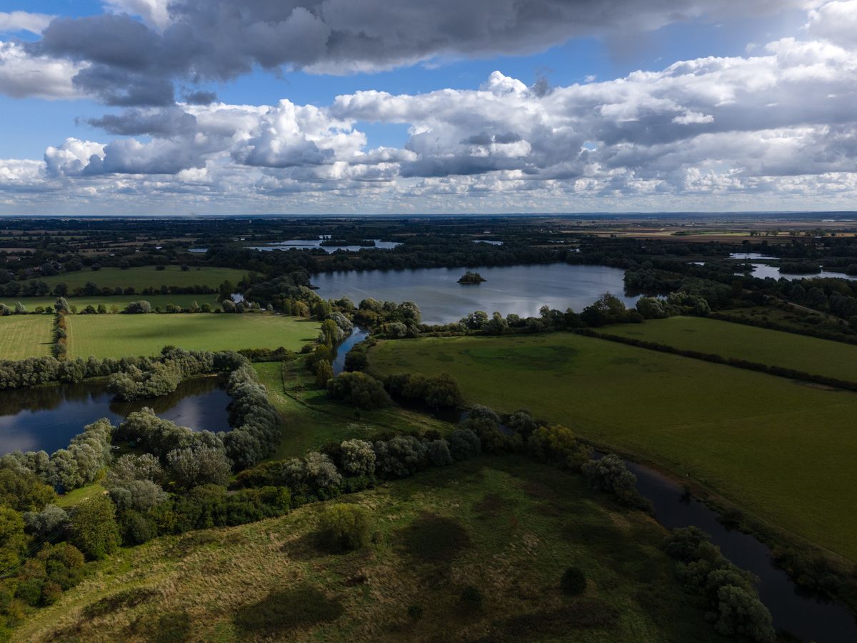 Photo of farmland taken with the DJI Mini 4 Pro