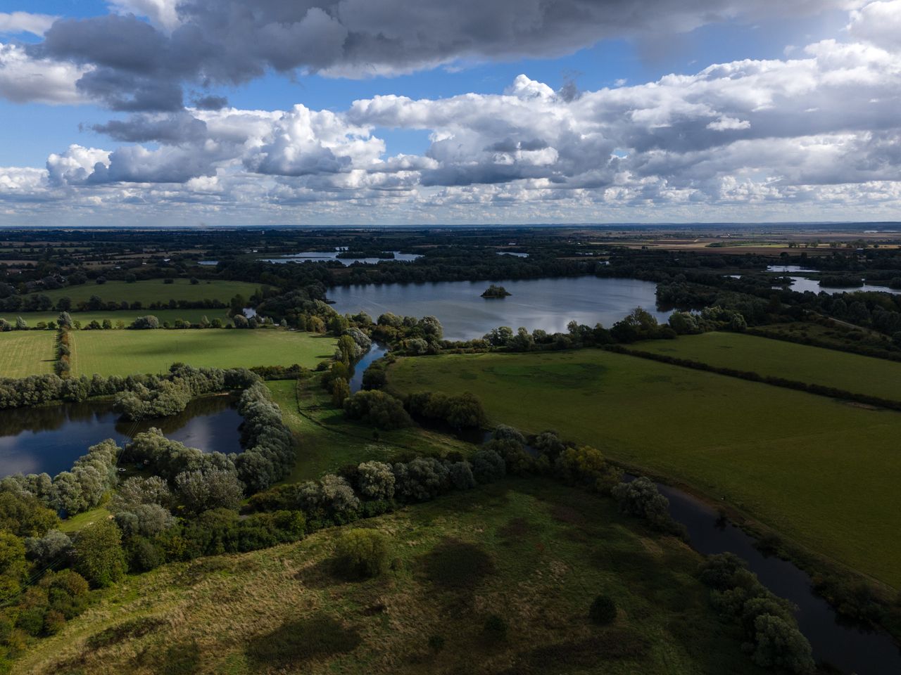 Photo of farmland taken with the DJI Mini 4 Pro