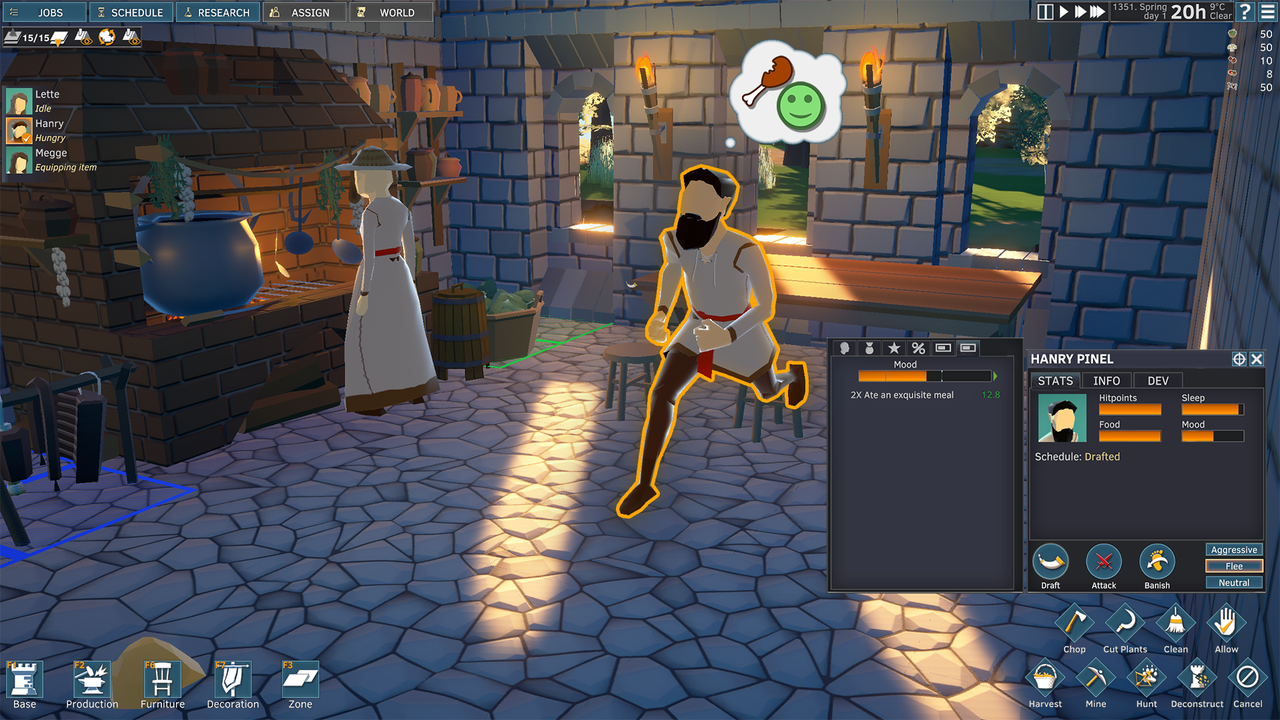 Going medieval 14th century black death colony simulator