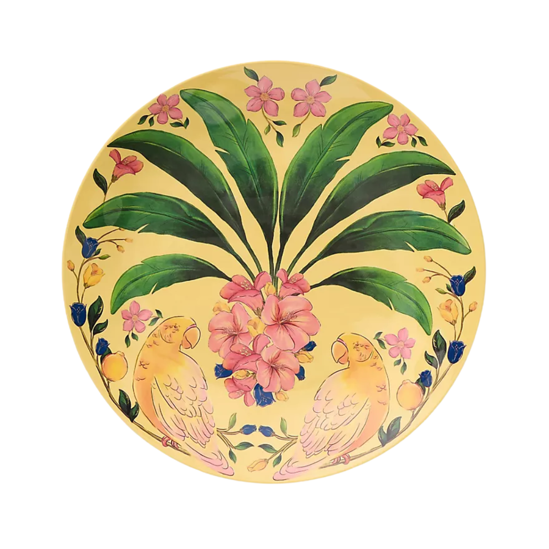 Farm Rio X Anthropologie Melamine Dinner Plates, Set of 4