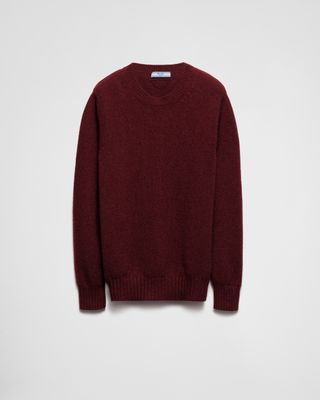 Wool and Cashmere Crew-Neck Sweater