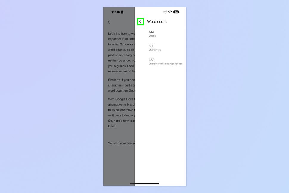 How to view word count in Google Docs | Tom's Guide