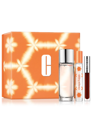 Clinique Perfectly Happy Fragrance + Lip GlossSet (Was $80) 