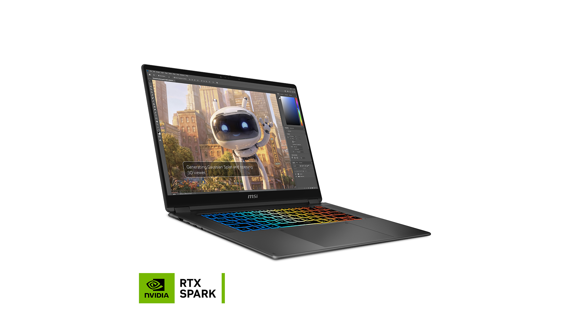 MSI Prestige N16 FLIP AI+ laptop