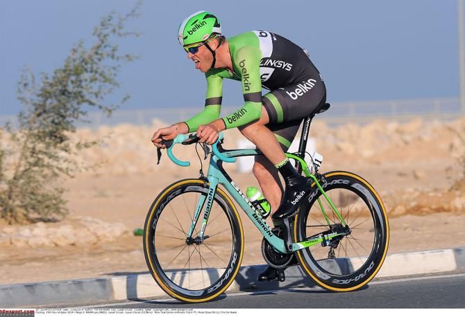 Lars Boom time trials in Qatar