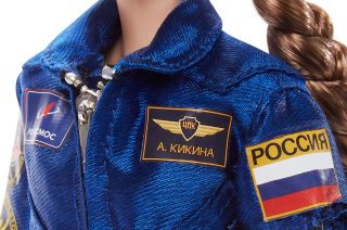 Mattel's new "You Can Be Whoever You Want" Barbie doll is styled after Russian cosmonaut Anna Kikina.