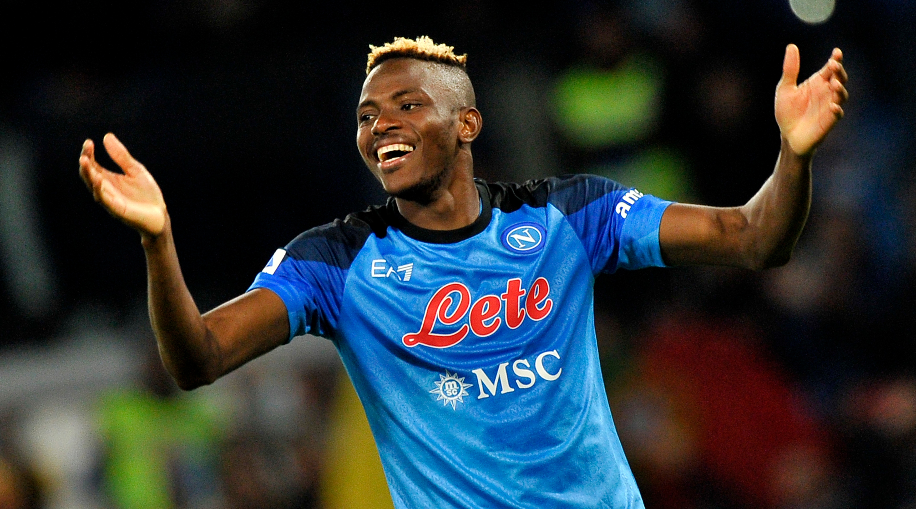 Champions League: Victor Osimhen Heads to Spain As Napoli Drawn