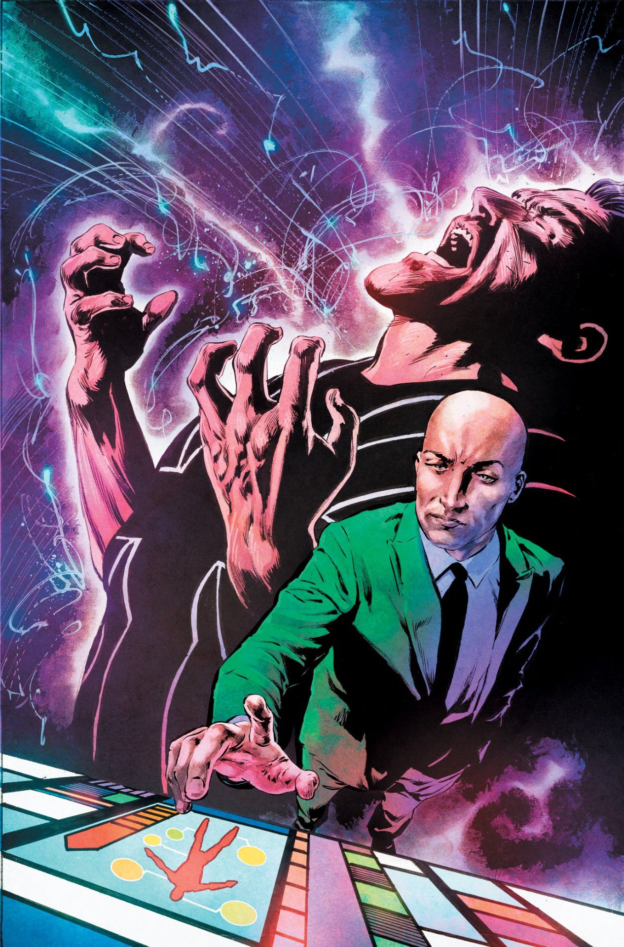 Action Comics #1050 variant cover by Mike Perkins