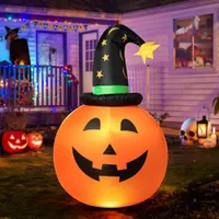 Outdoor Inflatable Pumpkin with Witch Hat | £37.99 £29.99 at Amazon
