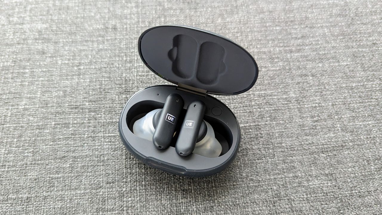 Ultimate Ears UE Fits review: earbuds in charging case