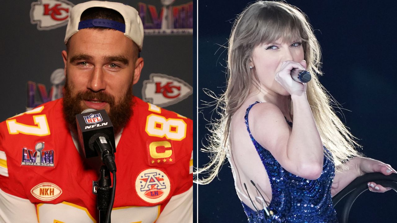 Travis Kelce admits he never thought shooting his shot with Taylor Swift would actually work.