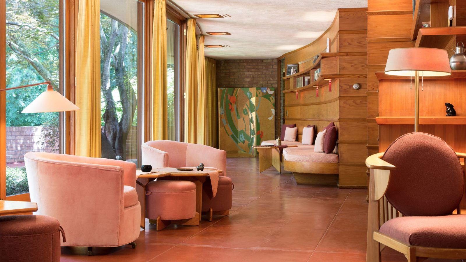 Inside the Frank Lloyd Wright Laurent House | Wallpaper*