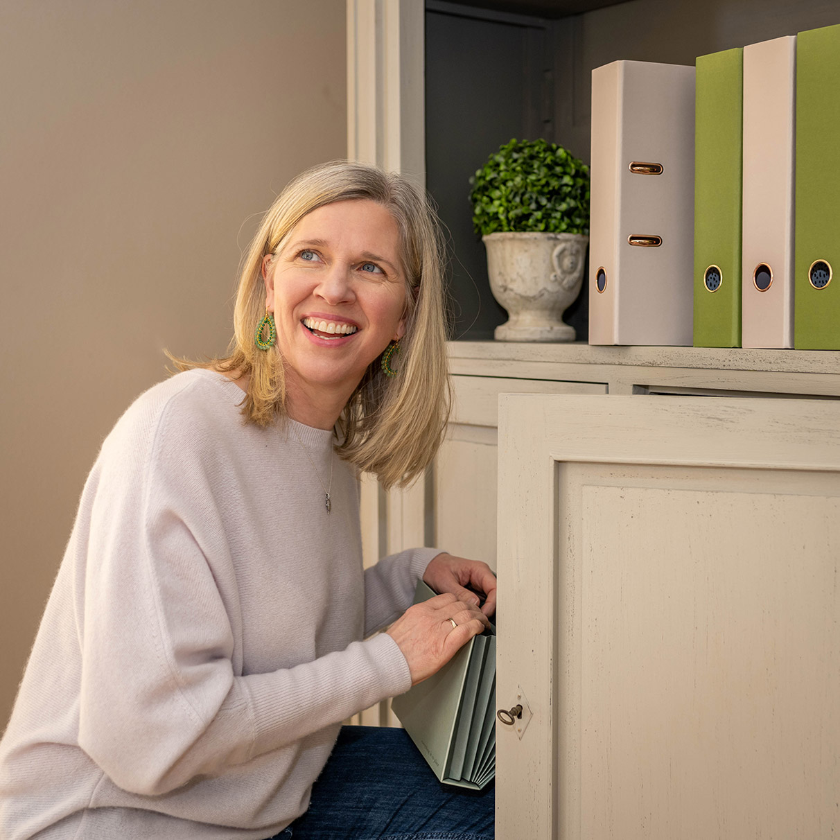 Professional organiser Catherine Bennett