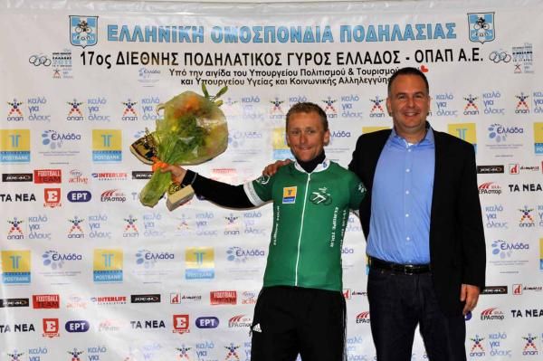 Periklis Ilias won the mountains prize.