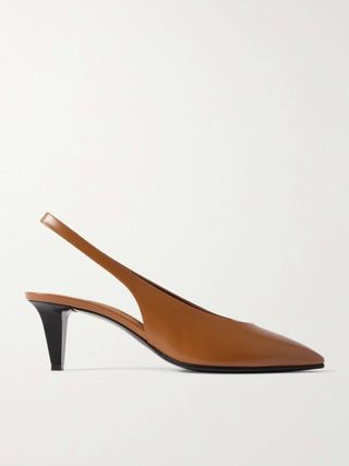 Rebecca Leather Slingback Pumps