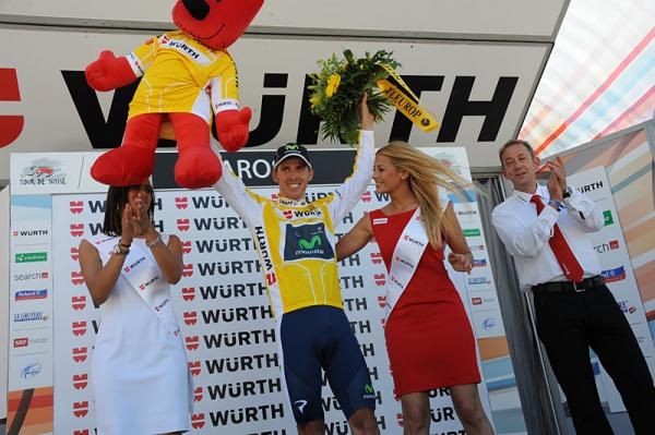 Overall leader Rui Costa (Movistar)
