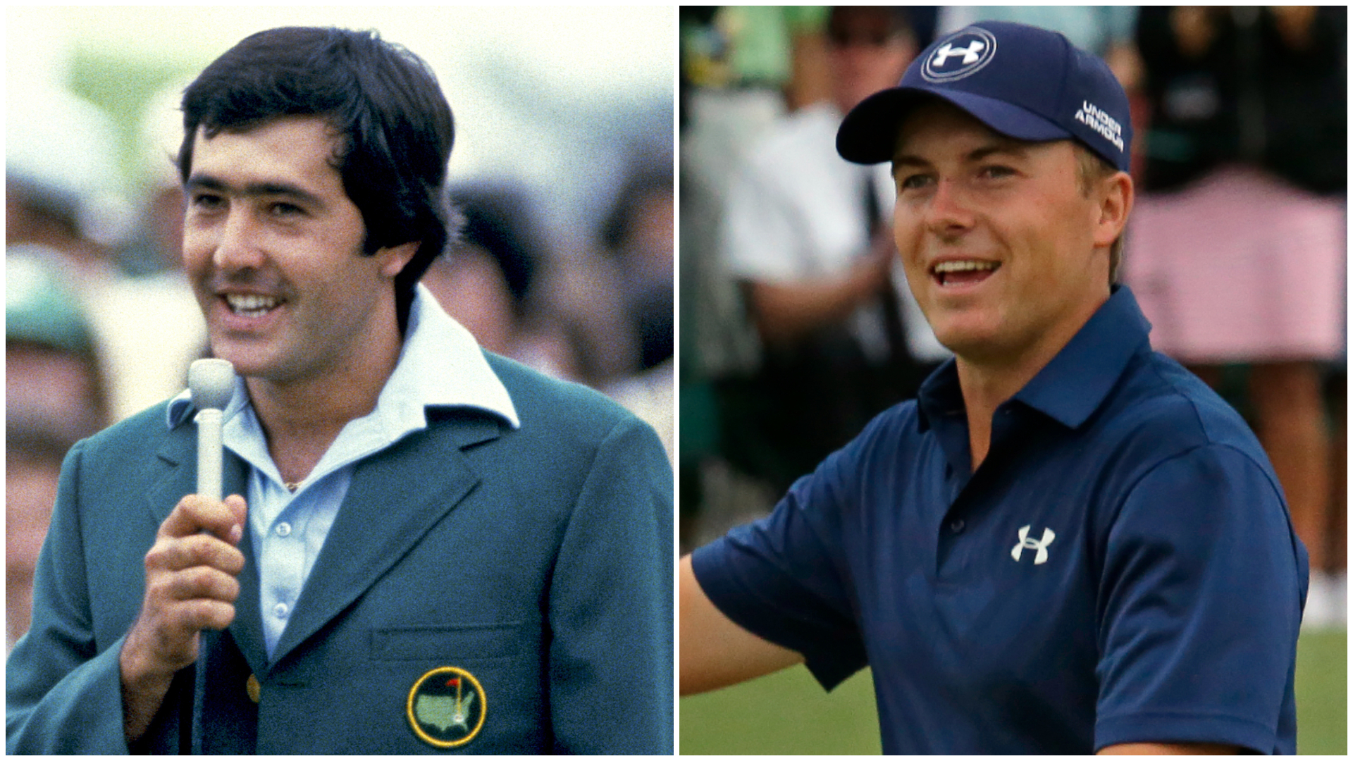 Seve Ballesteros and Jordan Spieth
