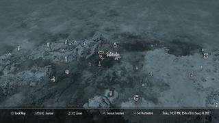 Skyrim map: Solitude