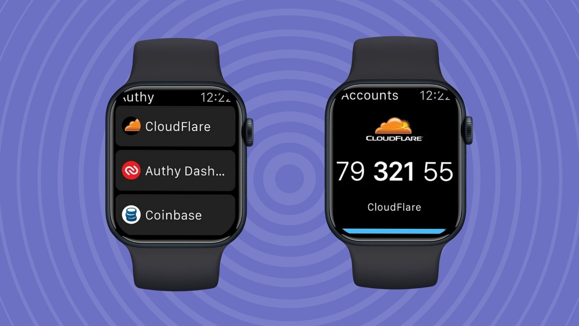 authy app on apple watch