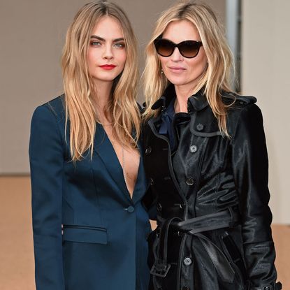 Cara Delvingne And Kate Moss 