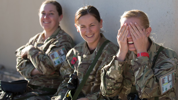 Female military roles change as front lines disappear