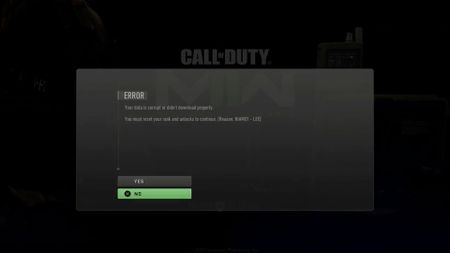 Warzone 2 error codes in Modern Warfare 3