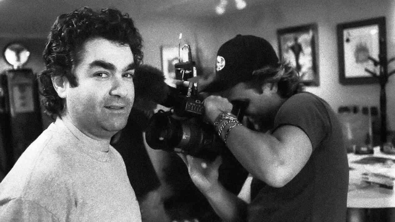 Joe Berlinger filming Some Kind Of Monster