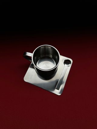 Set Piala Espresso Panggilan Bangun