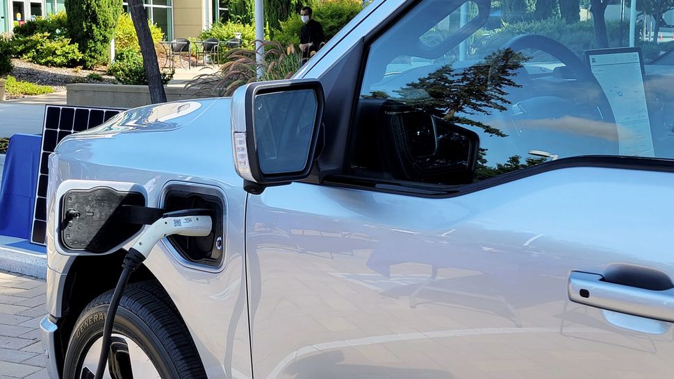 Check out the Ford F150 Lightning from all angles with space for