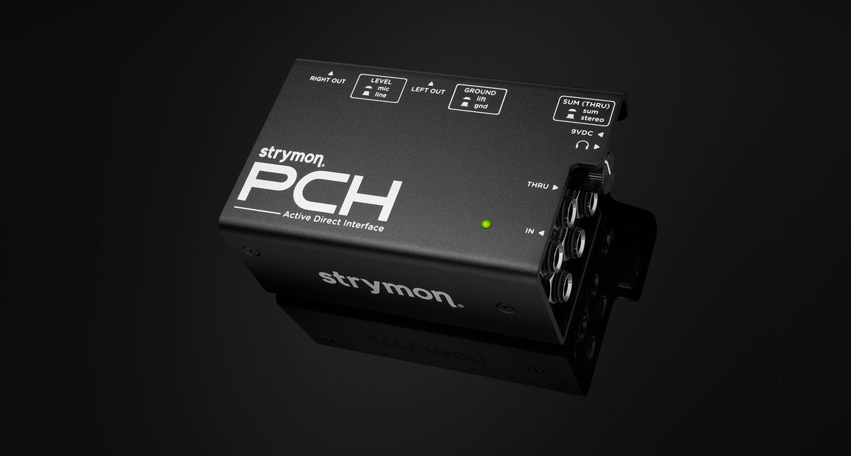 Strymon PCH Active Direct Interface: the little black box from the digital effects powerhouse offers routing for sending your signal direct from a pedalboard to a PA or FRFR speakers, and it has a headphones output for silent monitoring.