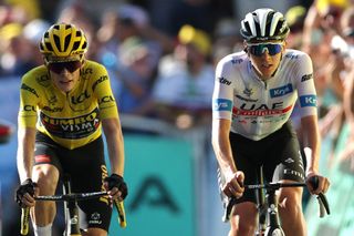 Jonas Vingegaard and Tadej Pogacar were practically in a dead heat at the 2023 Tour de France