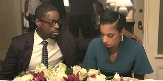 Sterling K. Brown as Randall Pearson and Susan Kelechi Watson as Beth Pearson on This Is Us NBC
