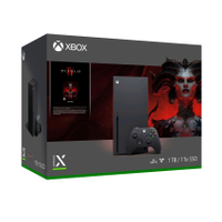 Xbox Series X + Diablo IV + Xbox Wireless Controller (Shock Blue) | was